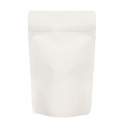 Stand Up Pouches White Kraft 10.2x6x15.2 cm | 57 grams (100 pieces) [ZBGSK2W]