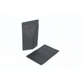 Stand Up Pouches Black Kraft 8x5x13cm | 28 gram (100 pieces) [ZBGSK1BK]