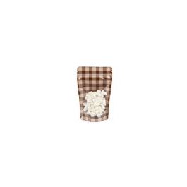 Stand Up Pouches Kraft/ Brown Plaid 13x7,9x20,6 cm (25 pieces) [ZBGSW3BRP]