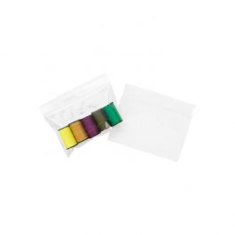 Grip Seal Bags with Vent-hole 7.5x5cm Crystal Clear PP 50 micron (100 pieces) [ZC32V]