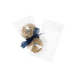Grip Seal Bags with Vent-hole 7.5x12.5cm Crystal Clear PP 50 micron (100 pieces) [ZC35V]