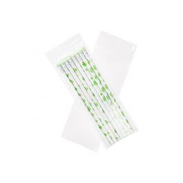 Grip Seal Bags with Vent-hole 7.5x20.5cm Crystal Clear PP 50 micron (100 pieces) [ZC38V]