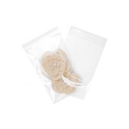 Grip Seal Bags 12.5x20.5cm Crystal Clear PP 50 micron (100 pieces) [ZC58]