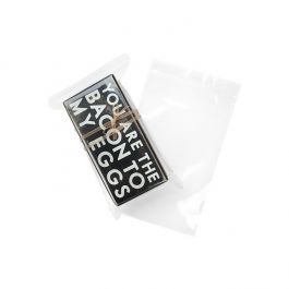 Grip Seal Bags with Vent-hole 12.5x20.5cm Crystal Clear PP 50 micron (100 pieces) [ZC58V]