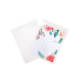 Grip Seal Bags 20x25cm Crystal Clear PP 50 micron (100 pieces) [ZC810]