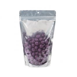 Stand Up Pouches Silver 14,9x8,9x23,2cm With Hanghole (100 Pieces) [ZBGS7H]